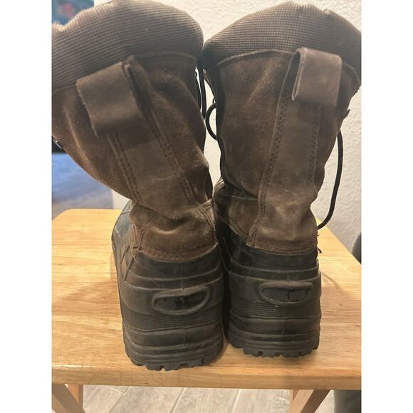 Tamarak Snow Boots Size 12 Leather ,Insoles of Thermolite Insulation Black - Picture 6 of 6